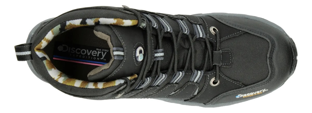 Bota Discovery Hombre Senderismo Negro Caballero — imagen 19