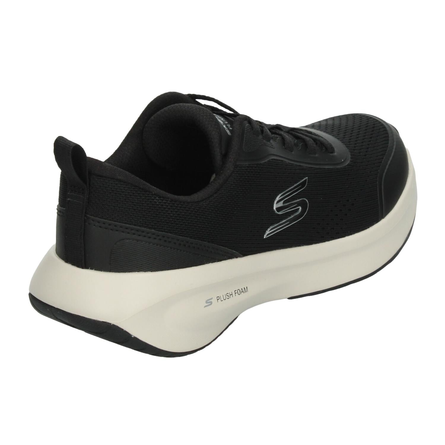 Tenis Skechers Plush Foam Dama Negro Deportivo Para Mujer — imagen 4