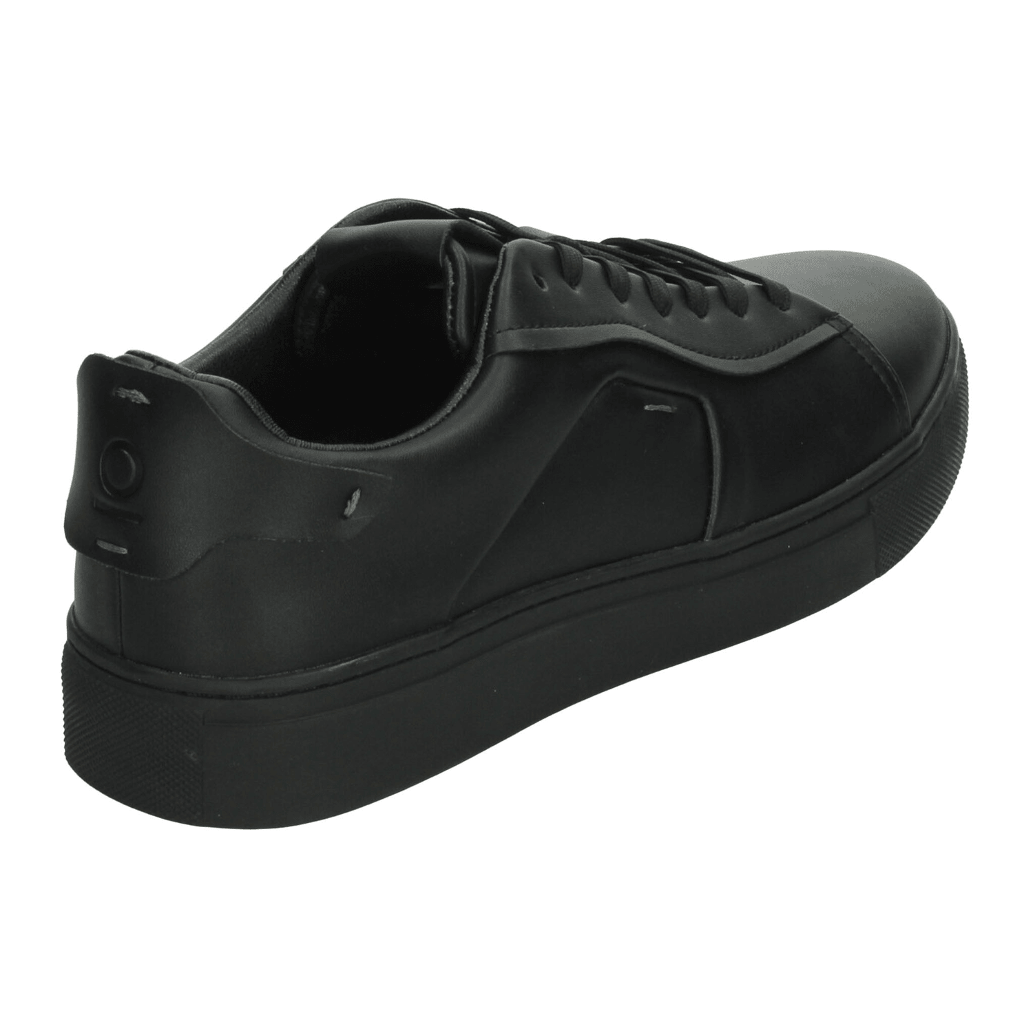 Tenis Ozono Hombre Casual Cintas Cómodo Negro Caballero — imagen 3