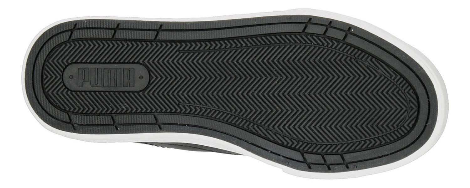 Tenis Puma Court Classic Dama Casual Negro Blanco Mujer — imagen 9