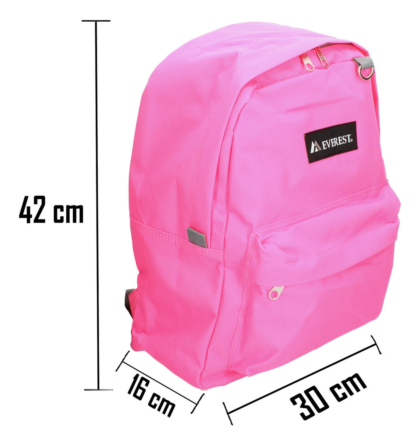 Mochila Everest Rosa Juvenil Casual 19L — imagen 5