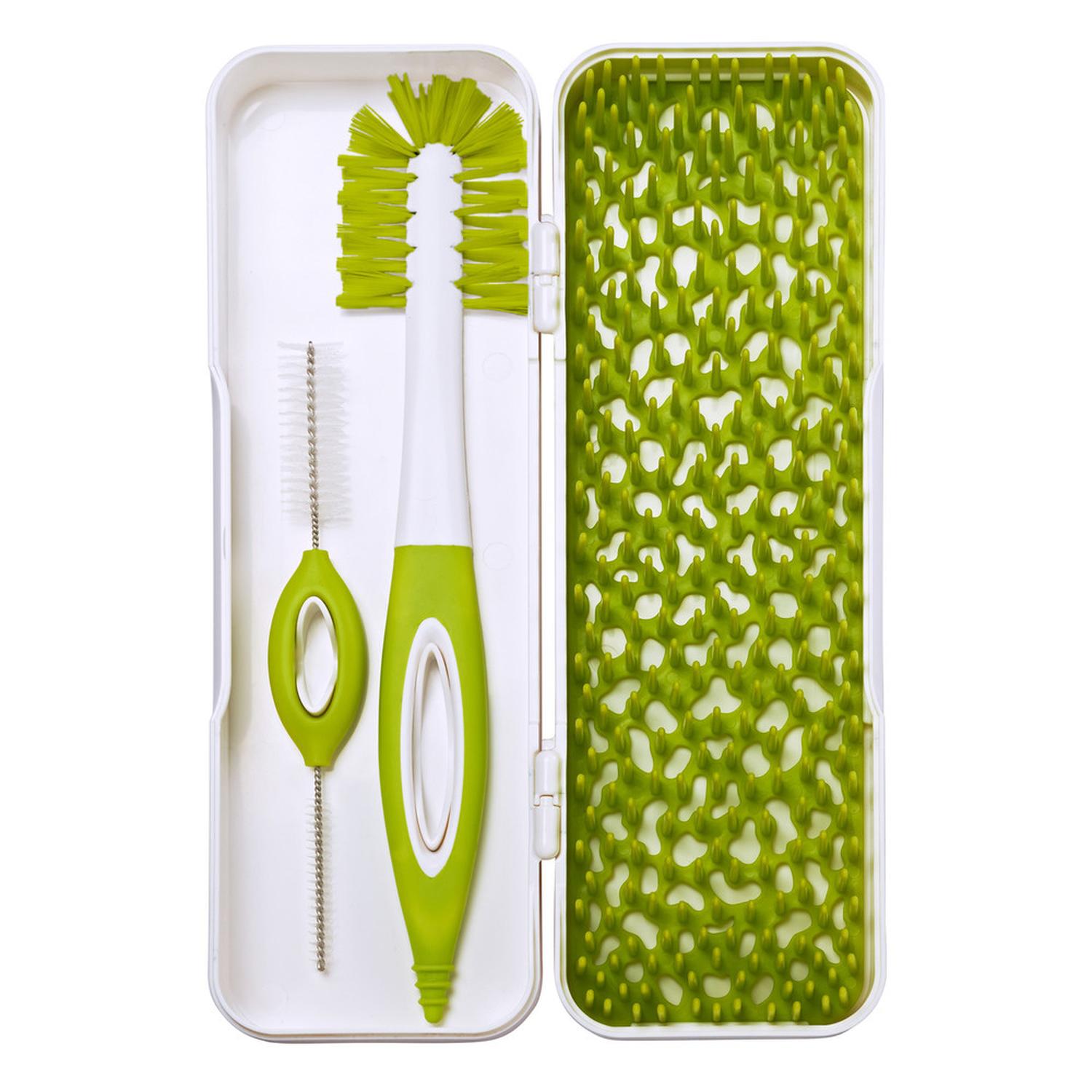 Escurridor Portatil Boon Color Verde — imagen 2