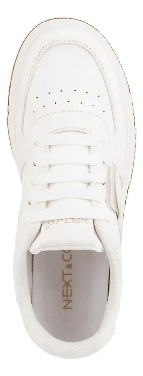 Tenis Next & Co Dama Plataforma Clasico Bicolor 1251003 — imagen 3
