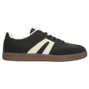 Tenis Ozono Hombre Casual Cintas Cómodo Negro Caballero