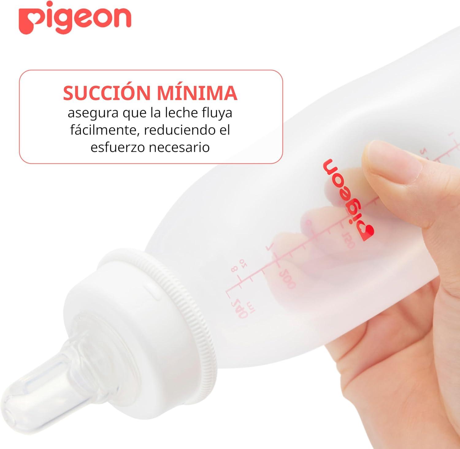 Biberón Pigeon Labio Leporino 240ml Anticólicos — imagen 6