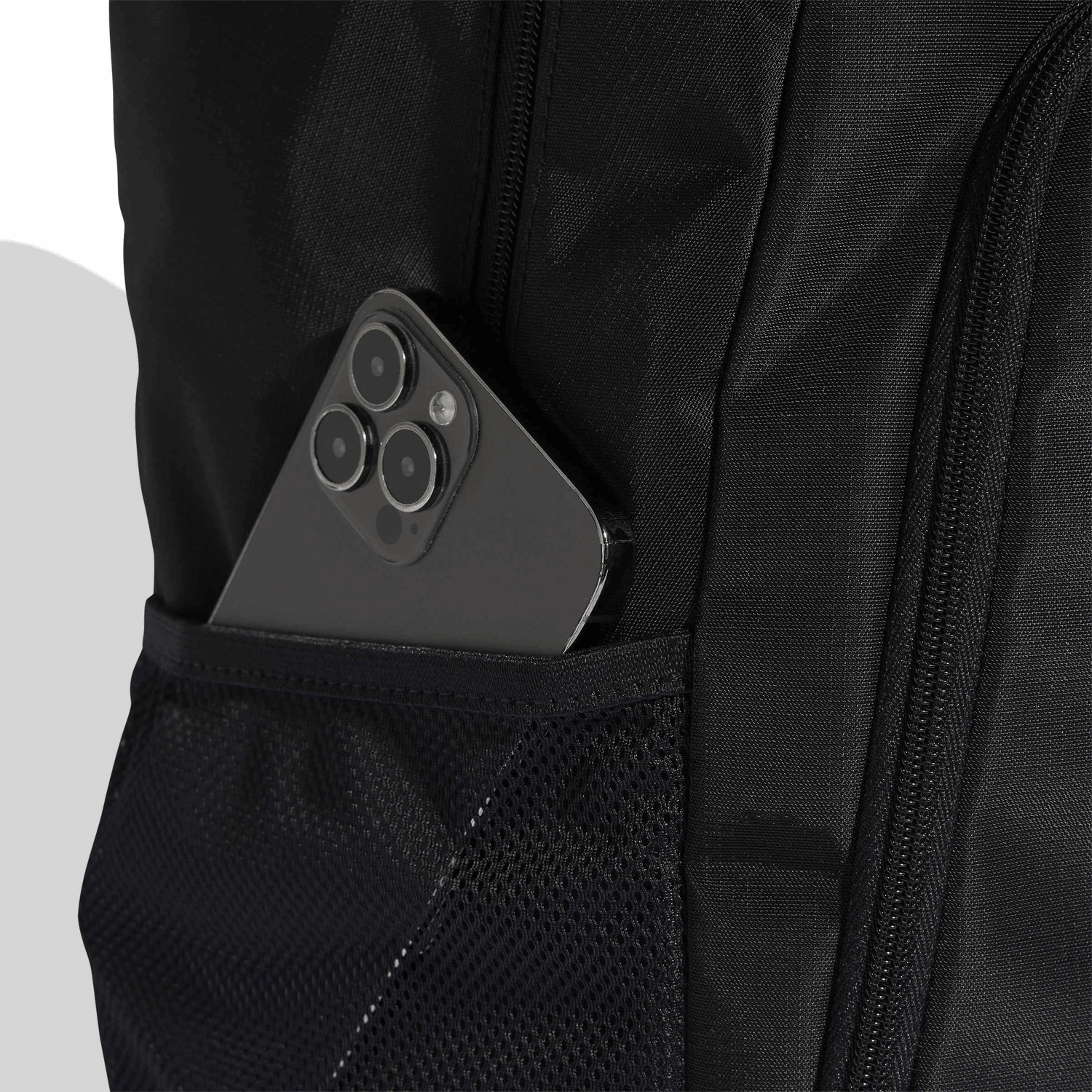 Mochila Adidas Graphic Defender Unisex Escolar Negro Unisex 23L — imagen 4