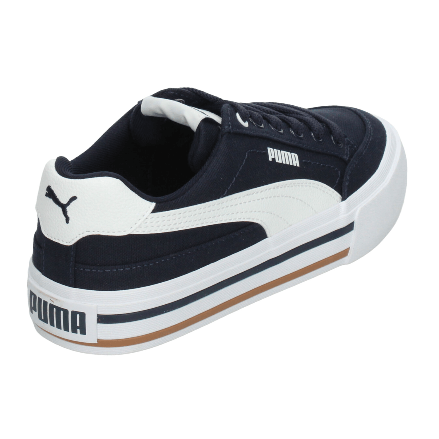 Tenis Puma Court Classic Vulc FS Dama Casual Azul Marino Mujer — imagen 3