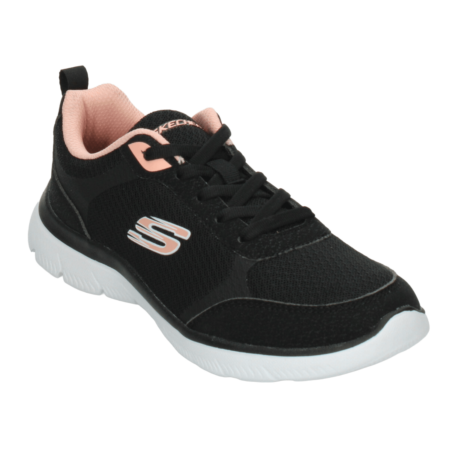Tenis Dama Skechers Summits Negro Deportivo Cintas Mujer — imagen 5