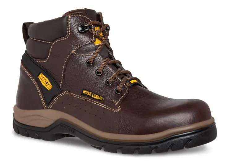 Bota Industrial Trabajo Hombre Workland 77408 Chocolate — imagen 8