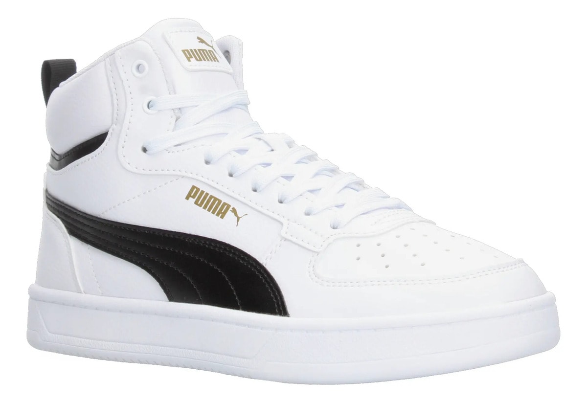 Tenis Puma Caven 2.0 Mid Hombre Casual Blanco Caballero — imagen 11