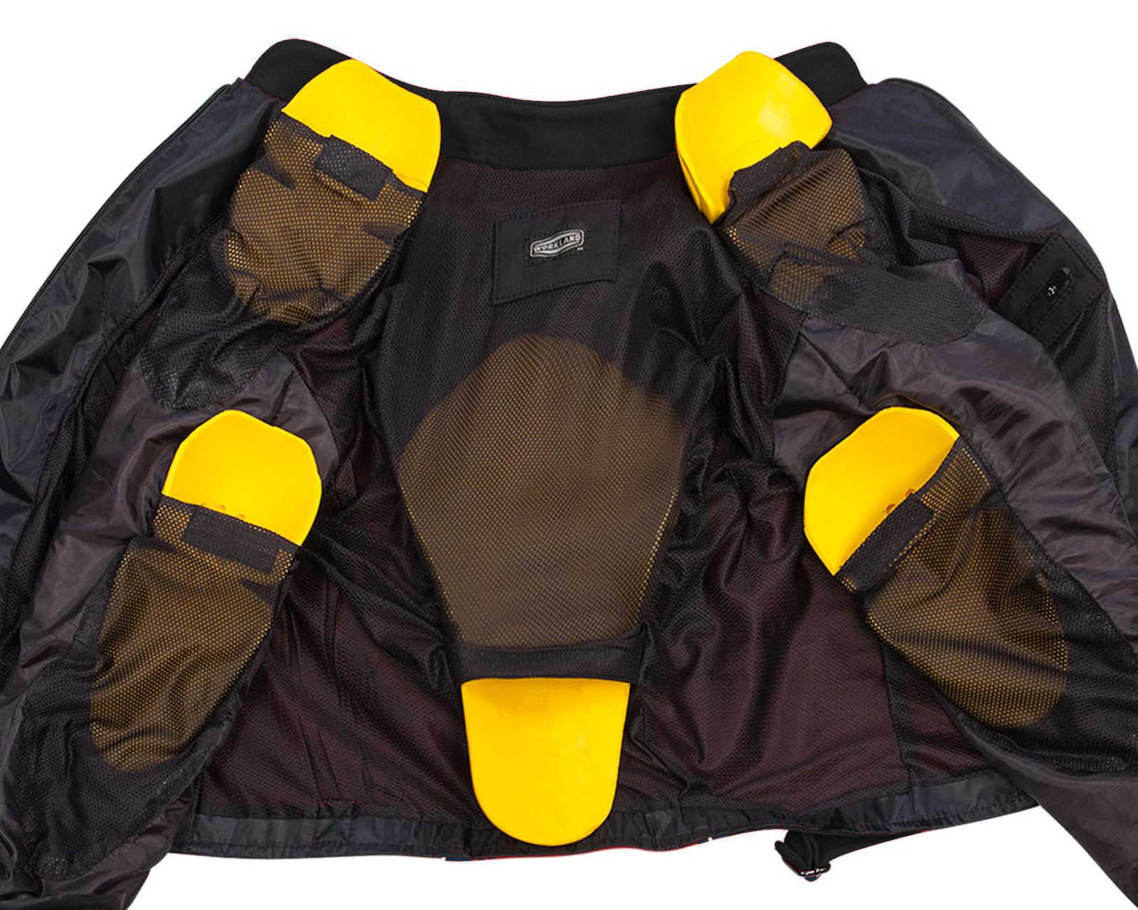 Chamarra motociclista hombre protecciones impermeable WKL Ar — imagen 15