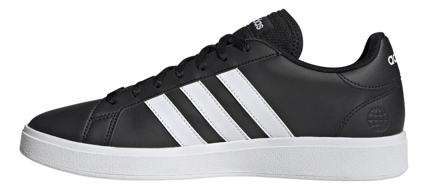 Tenis Hombre Adidas Grand Court Negro Casual Caballero — imagen 3