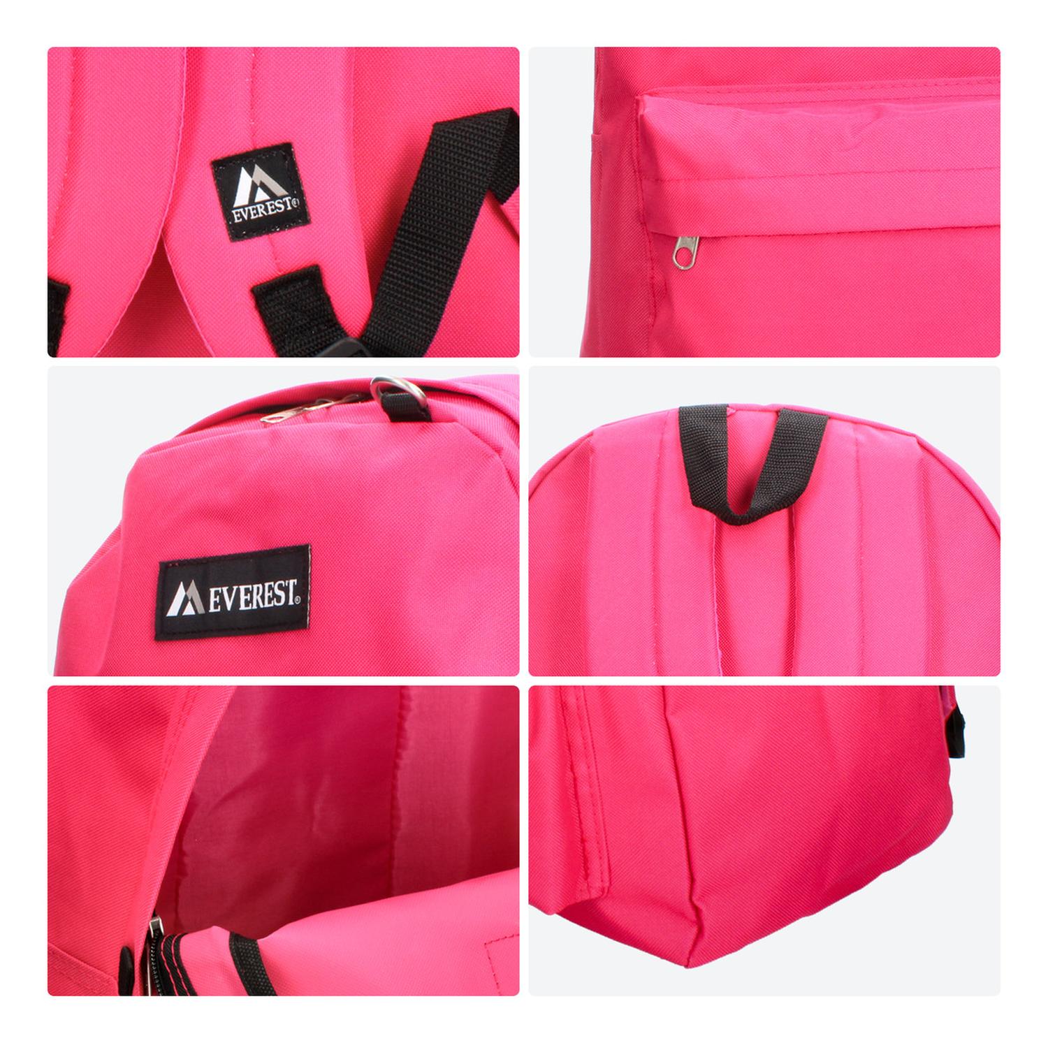 Mochila Everest Rosa Escolar Hombre Mujer 14L — imagen 9