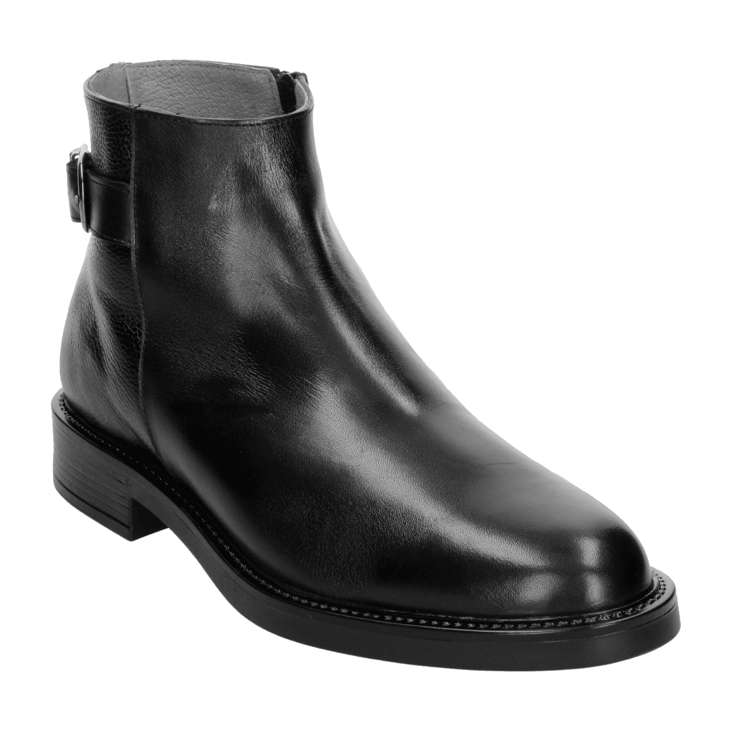 Bota Gino Cherruti Hombre Casual Negro Caballero — imagen 4