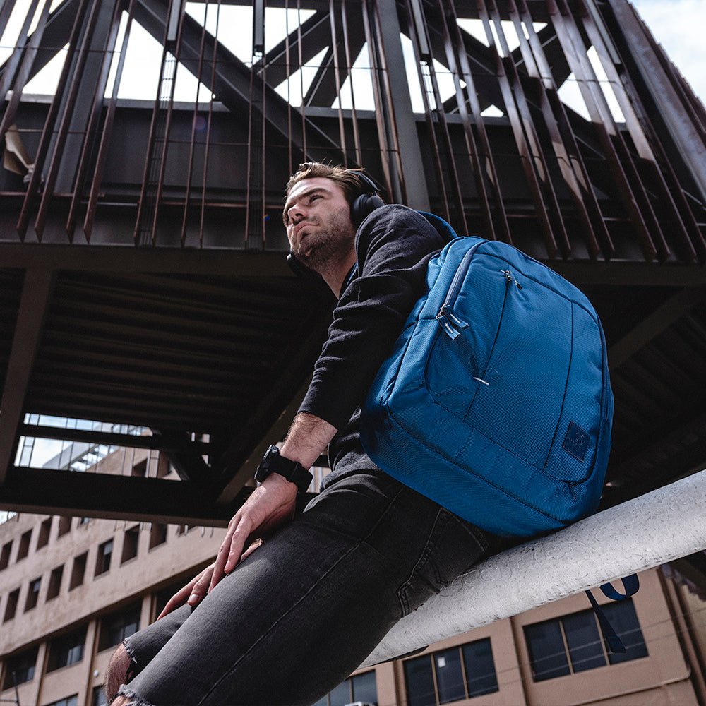 Mochila para laptop CoolCapital Zilker 15.6" pulgadas Azul — imagen 3