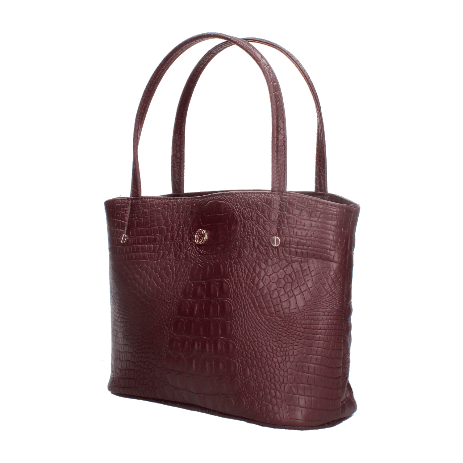 Bolsa Dama Ferretina Vino Casual Mujer — imagen 2