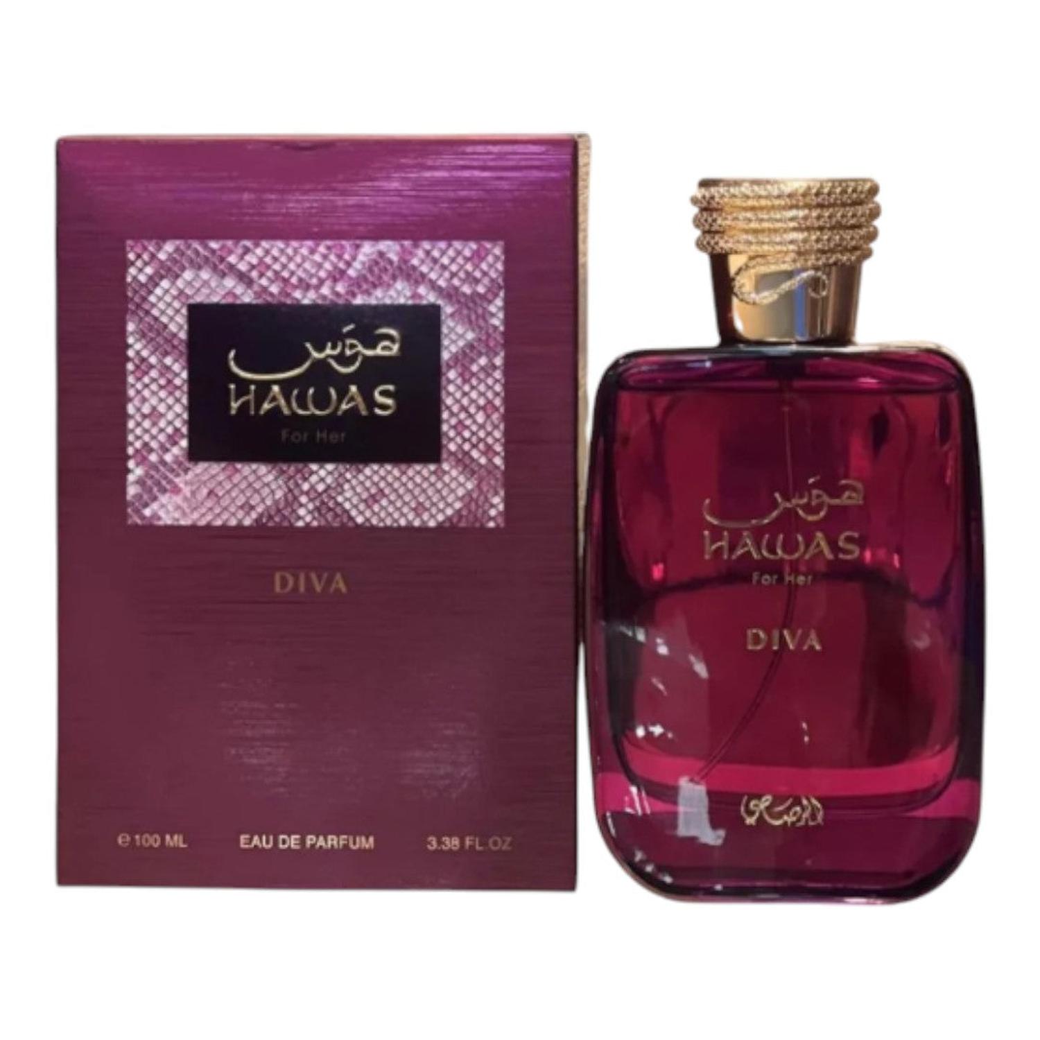 RASASI HAWAS FOR HER DIVA EDP 100 ML — imagen 3