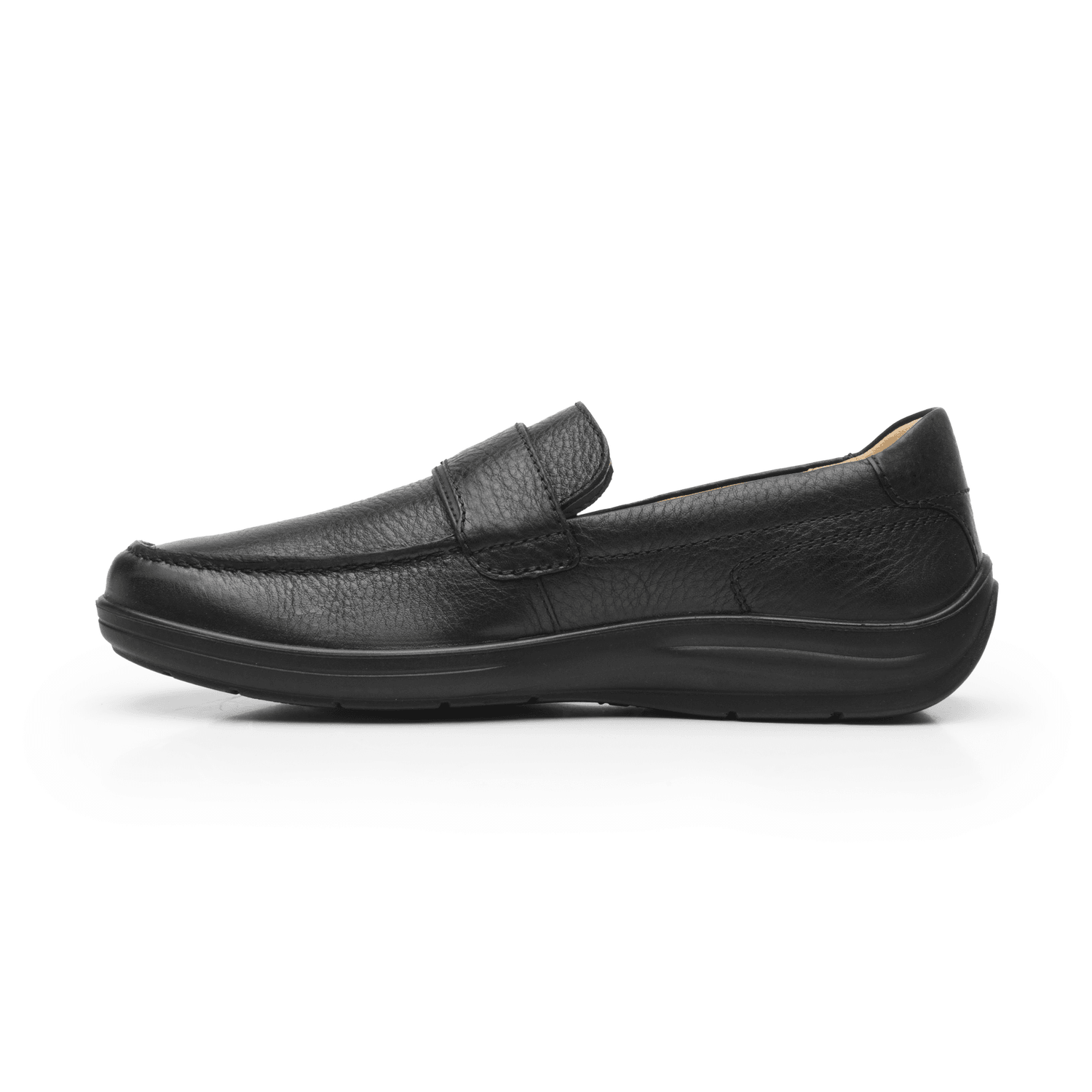 Zapato Flexi Slide Hombre Casual Confort Negro Caballero — imagen 4