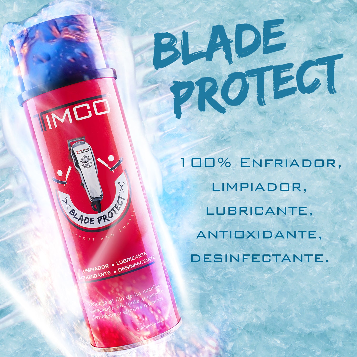 Spray Lubricante Multibeneficios 4 en 1 Desinfectante Limpiador Antioxidante Timco SPR-G — imagen 6
