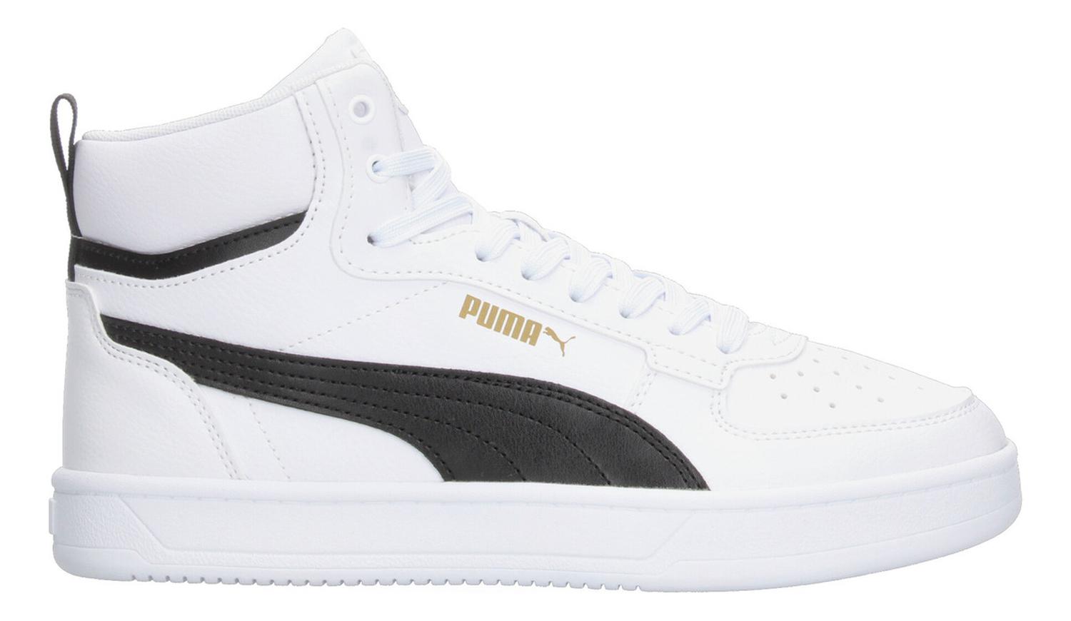 Tenis Para Hombre Puma Caven 2.0 Mid Blanco Cintas Caballero — imagen 2