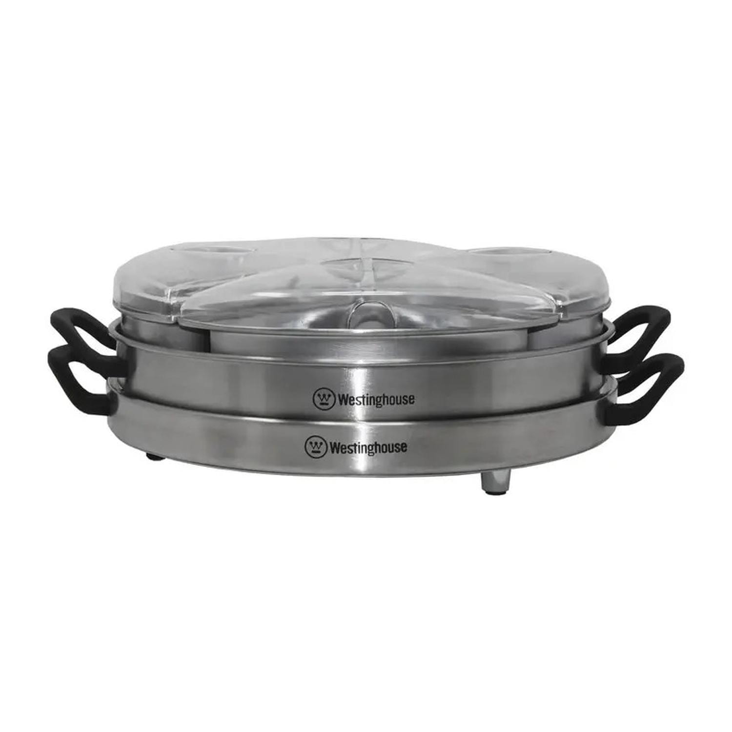 Bufetera Lazy Susan Westinghouse WKFW3000 Acero Inoxidable 36 cm 4 Charolas — imagen 1