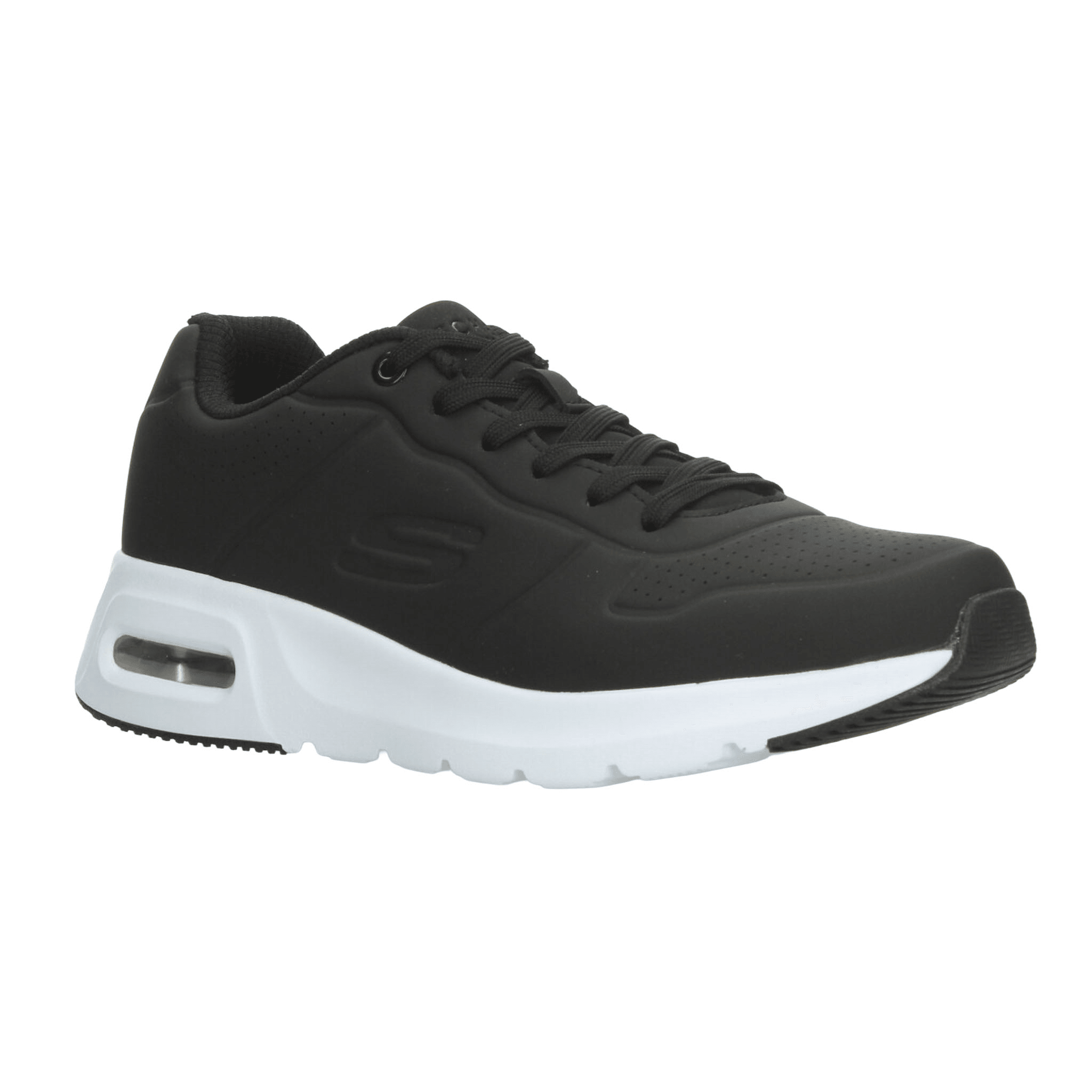 Tenis Skechers Hombre Casual Suela de Aire Negro Caballero — imagen 11