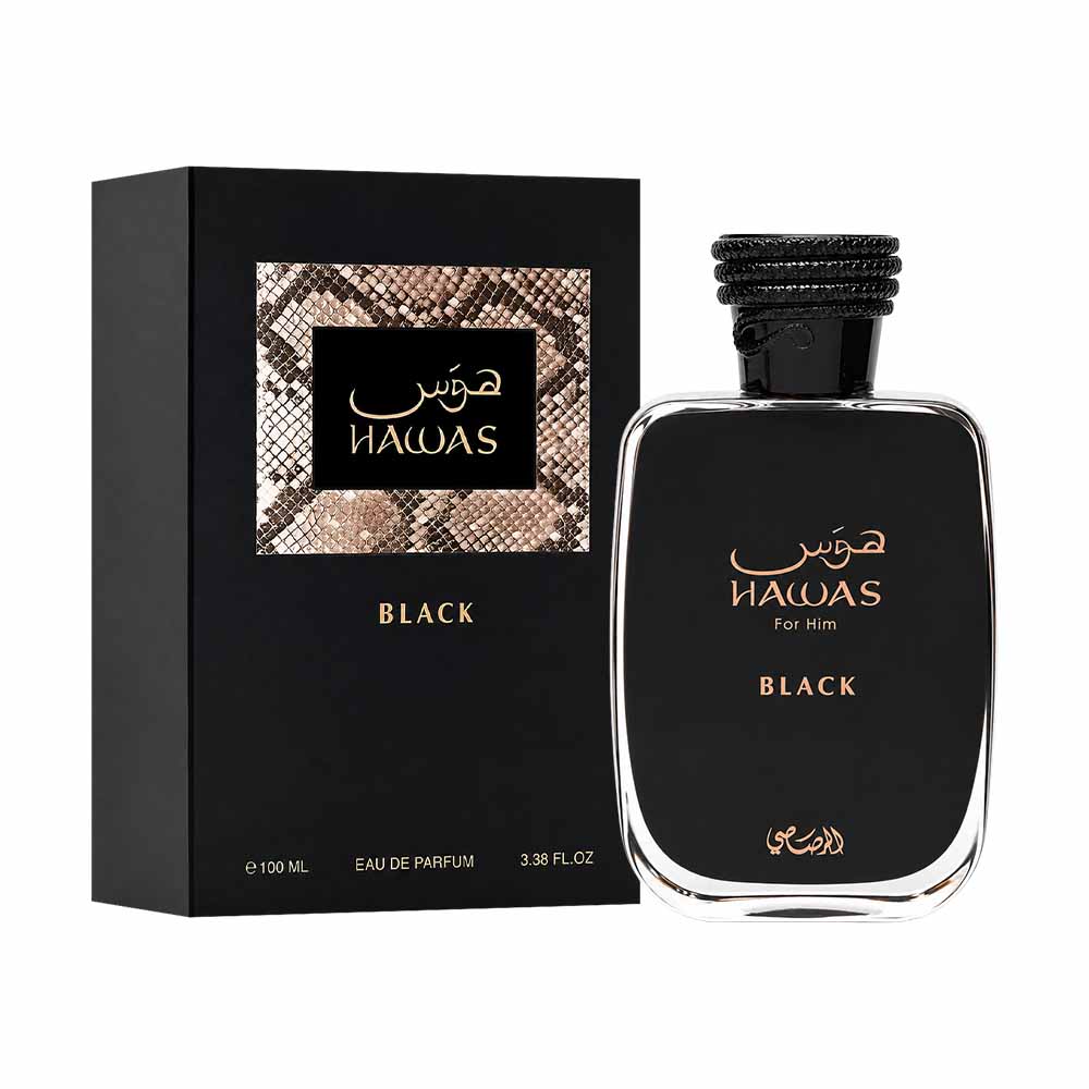 Perfume Hawas Black agua de perfume 100 ml Hombre Mag — imagen 2