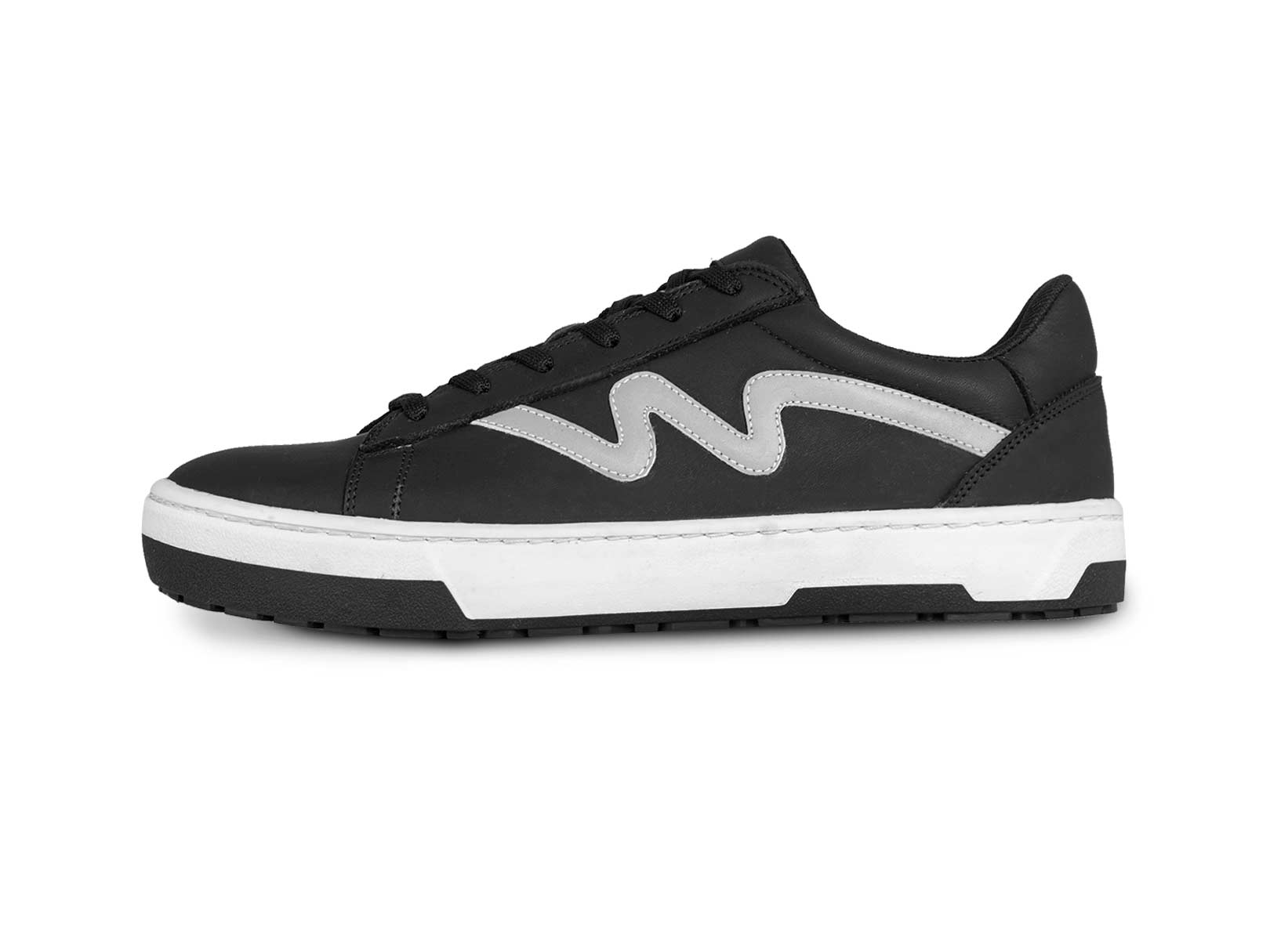 Tenis motociclista hombre moto biker WKL 80204 Negro — imagen 11