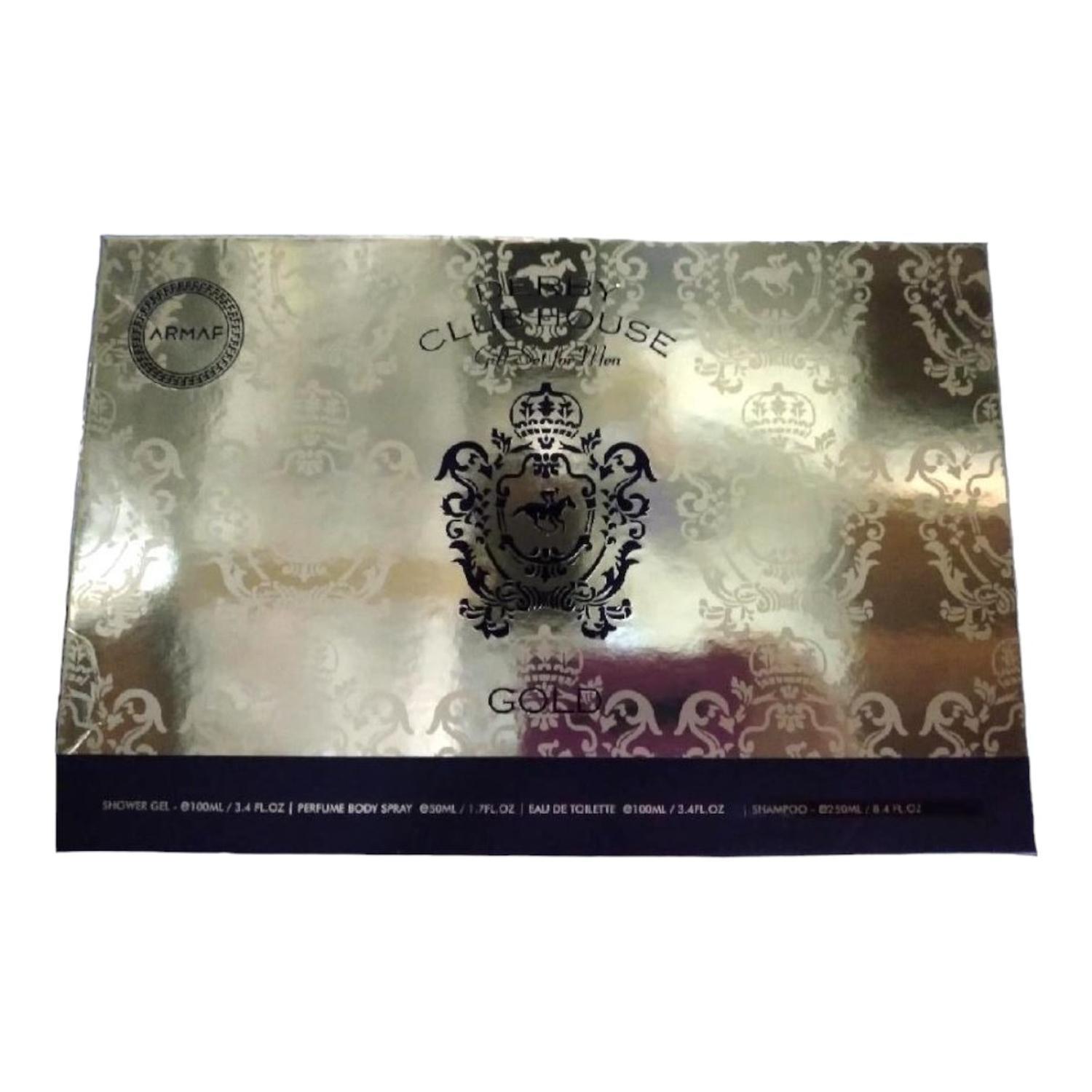 ARMAF DERBY CLUB HOUSE GOLD SET FOR MEN EDT 100 ML — imagen 2