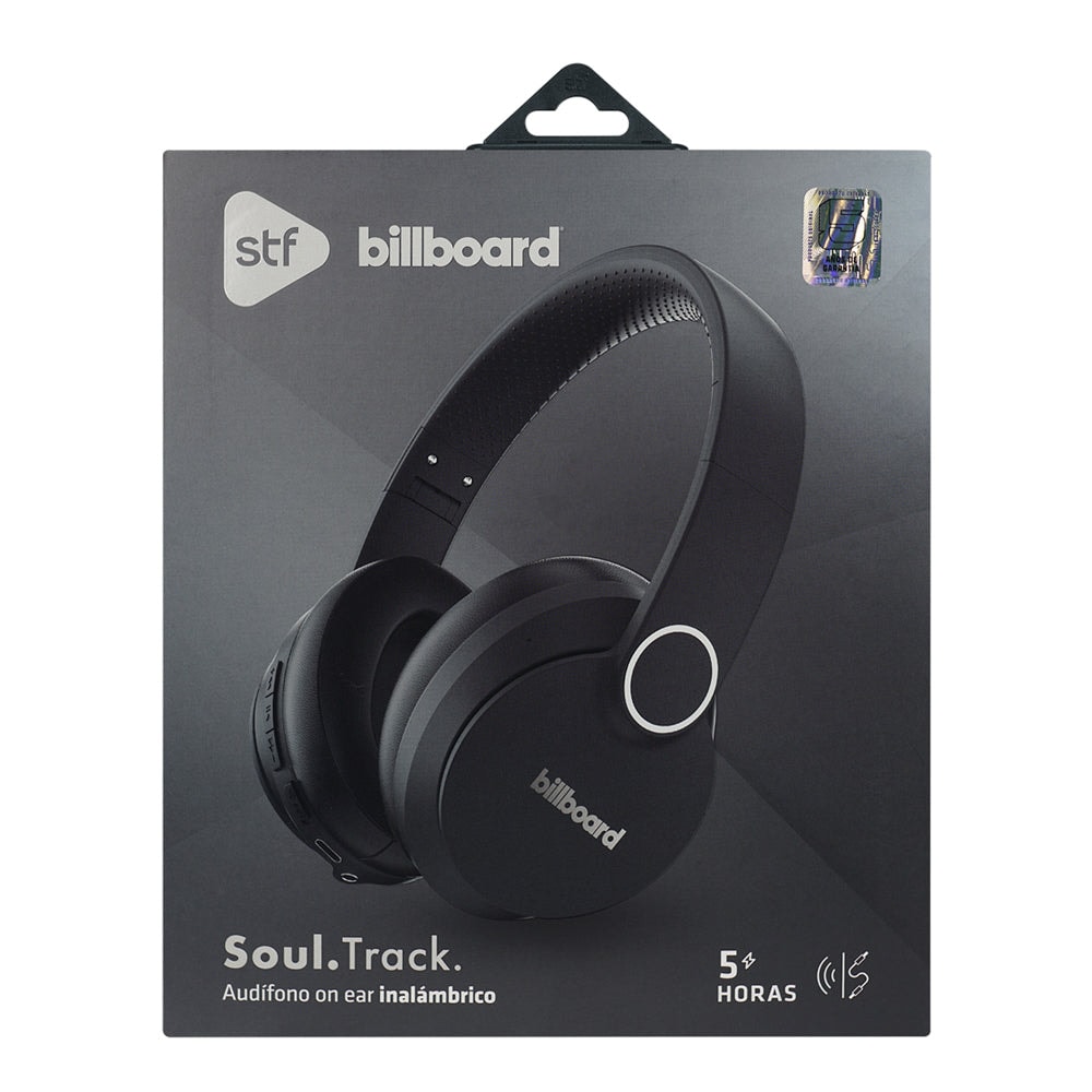 Audífonos Inalámbricos On Ear Soul Track STF Billboard 5hrs Uso Negro — imagen 10
