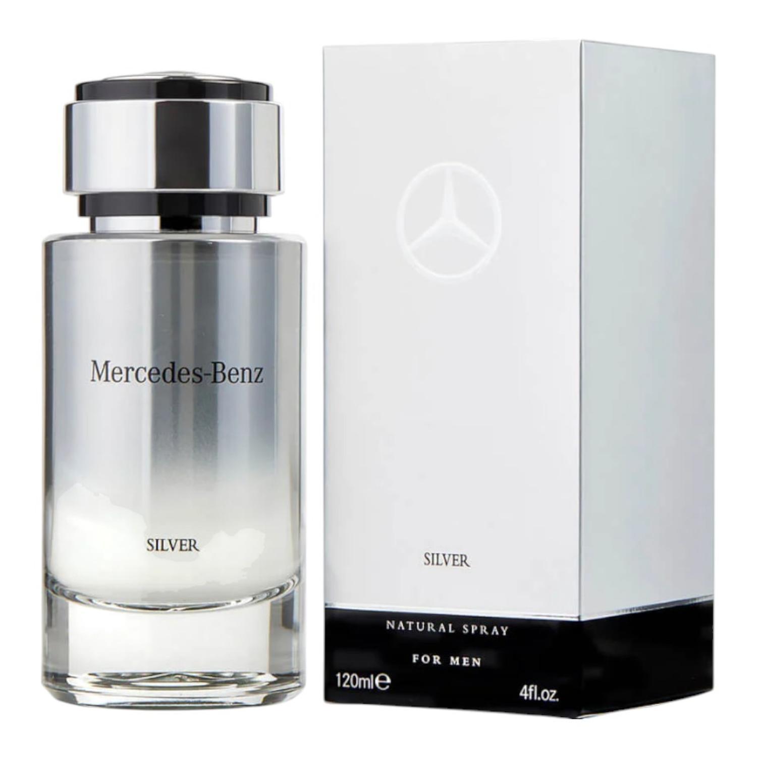 MERCEDES BENZ SILVER EDT 120 ML — imagen 3