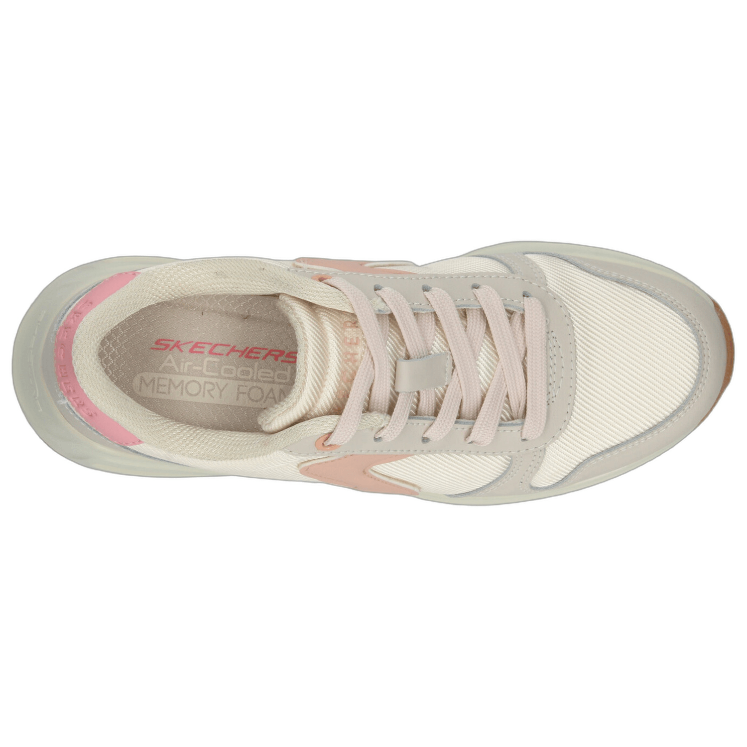 Tenis Skechers Dama Casual Beige Mujer — imagen 8
