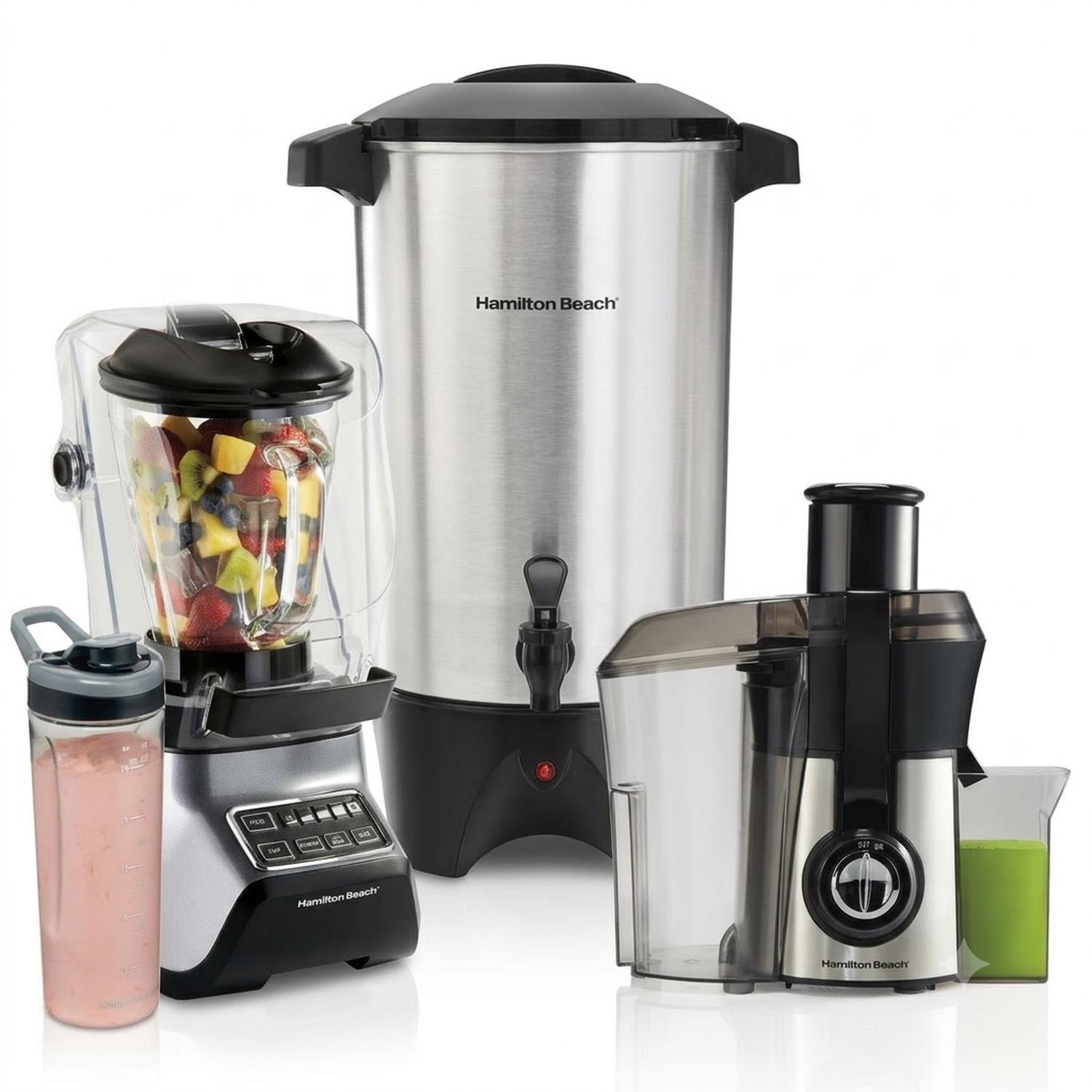COMBO ECOM 313 EXTRACTOR LICUADORA CAFETERA Y QUESADILLERA — imagen 1