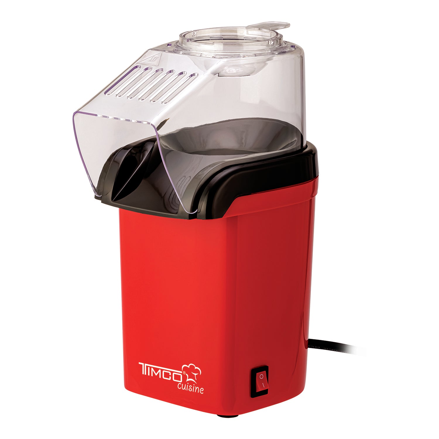 Maquina de Palomitas de Maiz con Tapa Medidora Maquina Palomitero Aire Caliente Automatica Palomera Capacidad de 80g Timco PALO-810 — imagen 4