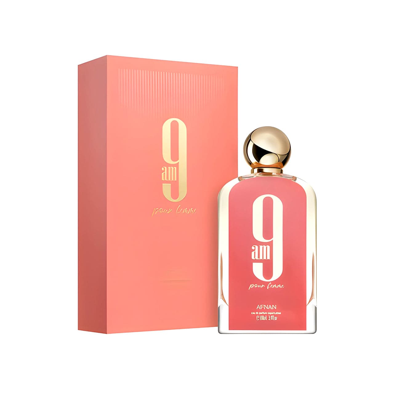 Perfume Arabe Afnan 9AM Femme Mujer EDP 100ml (Coral) — imagen 3