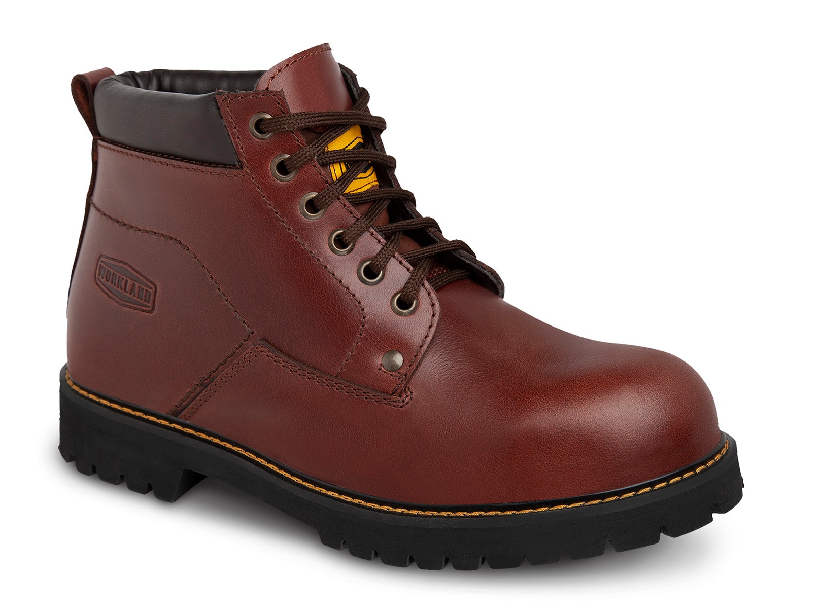 Bota trabajo Botín hombre industrial Workland 7039 Café — imagen 6