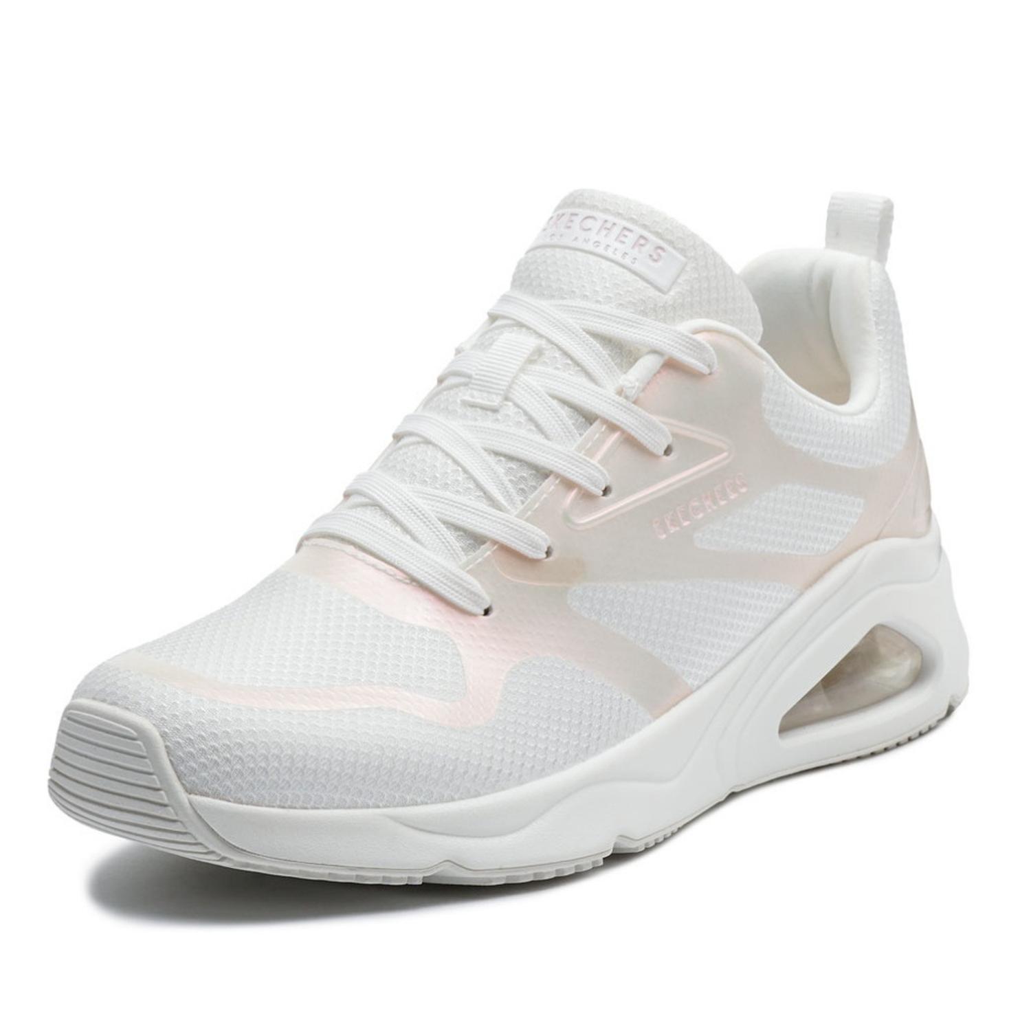 Tenis Skechers Tres-Air One Shimmer para Mujer 177418WHT — imagen 3