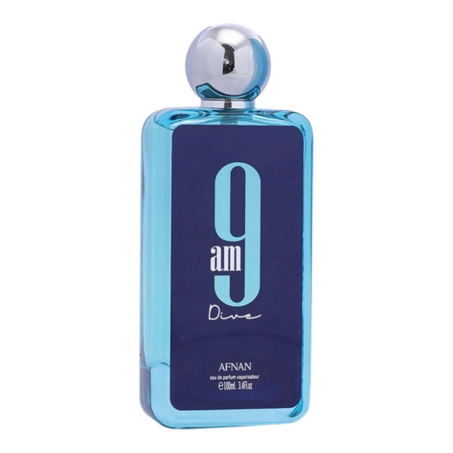 AFNAN 9 AM DIVE EDP 100 ML UNISEX — imagen 1