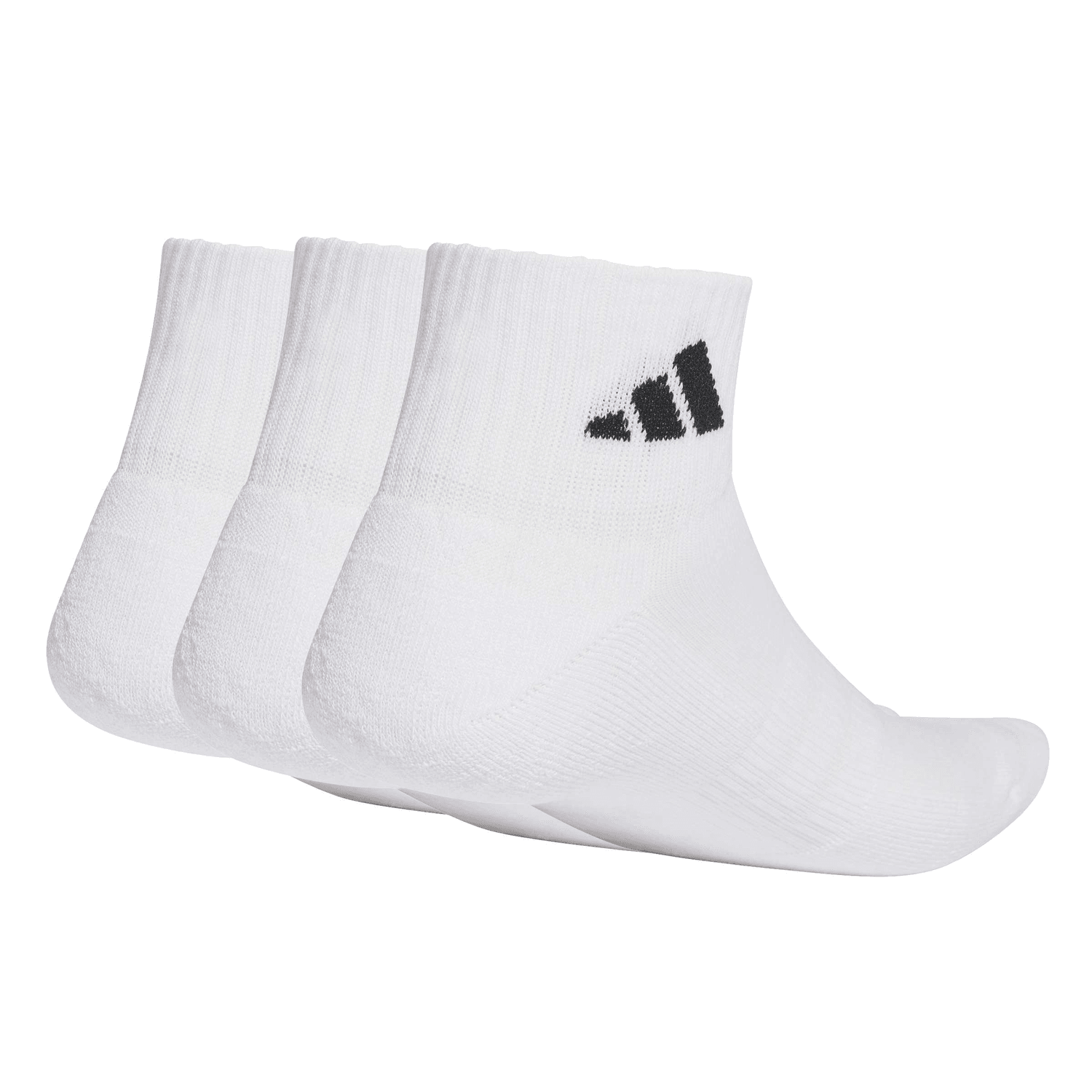 Calcetines Adidas Cushioned Casual 3 Pares Blanco Unisex — imagen 2
