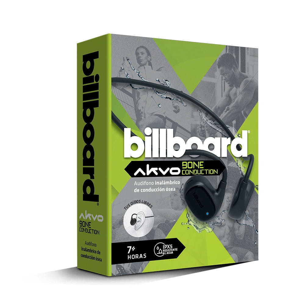 Audífonos Inalámbricos Conducción Ósea Akvo Bone Billboard 7hrs uso Protección IPX5 — imagen 12