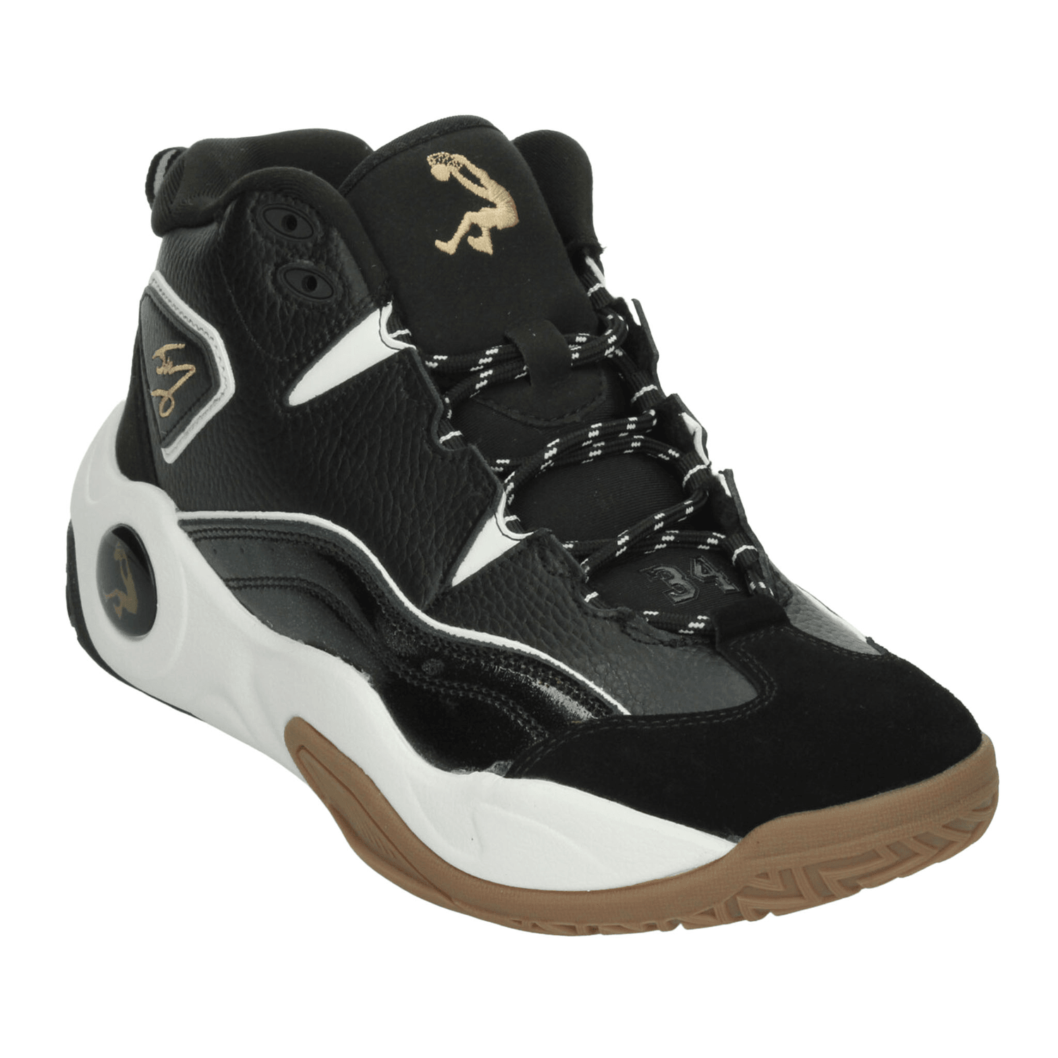 Tenis Shaq H.O.F. Hombre Básquetbol Botín Negro Caballero — imagen 4