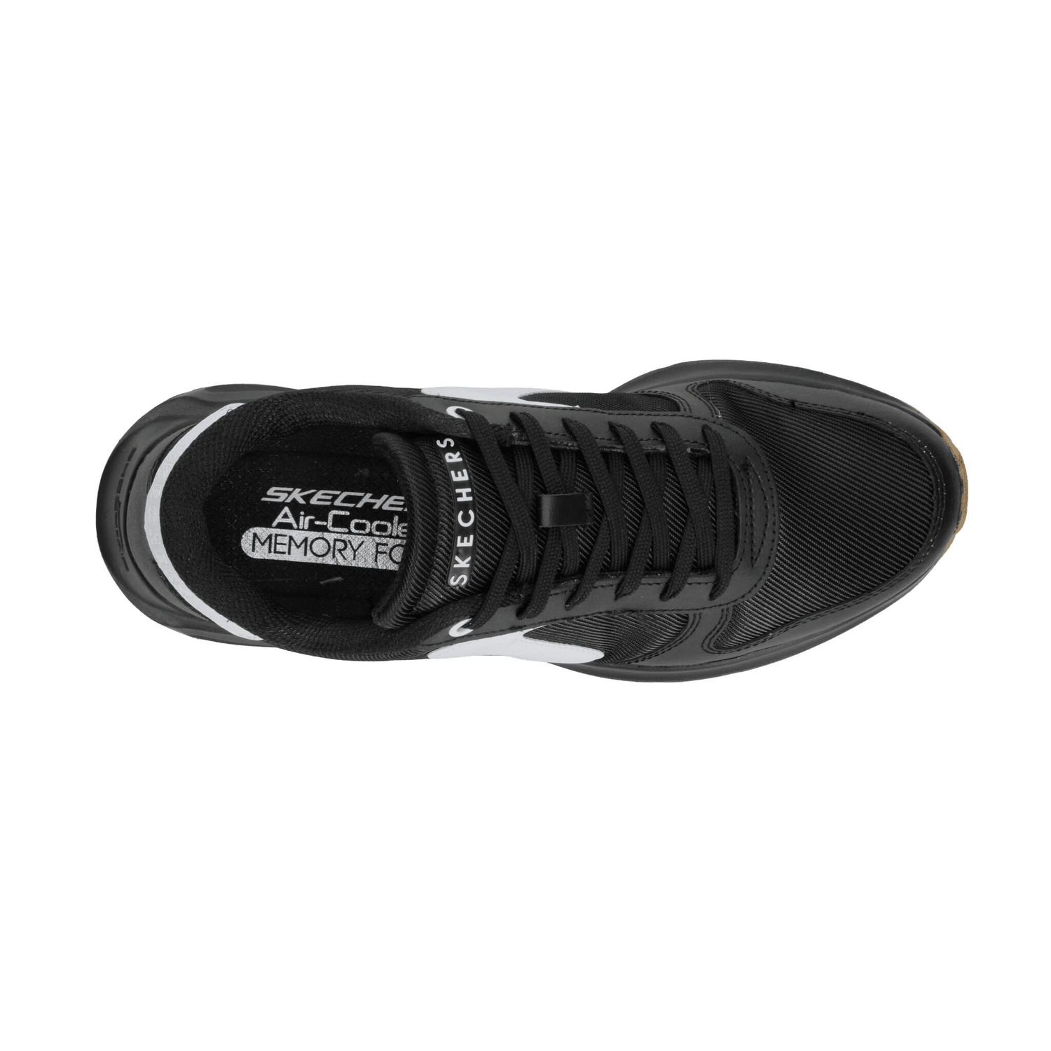 Tenis Hombre Skechers Negro Casual Caballero — imagen 9