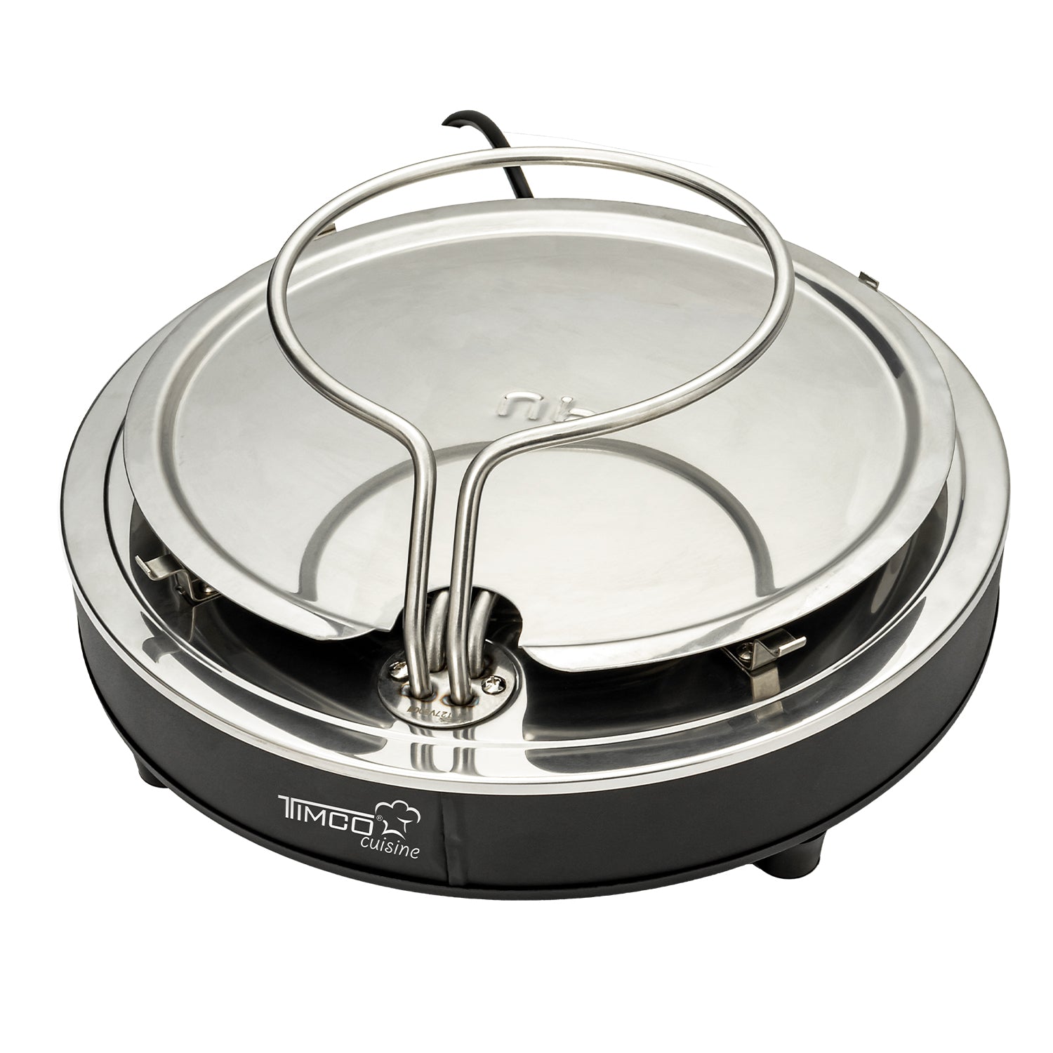Horno Eléctrico para Pizza Mini Portátil Cerámica 4 Piezas Timco PIZZA4 — imagen 8