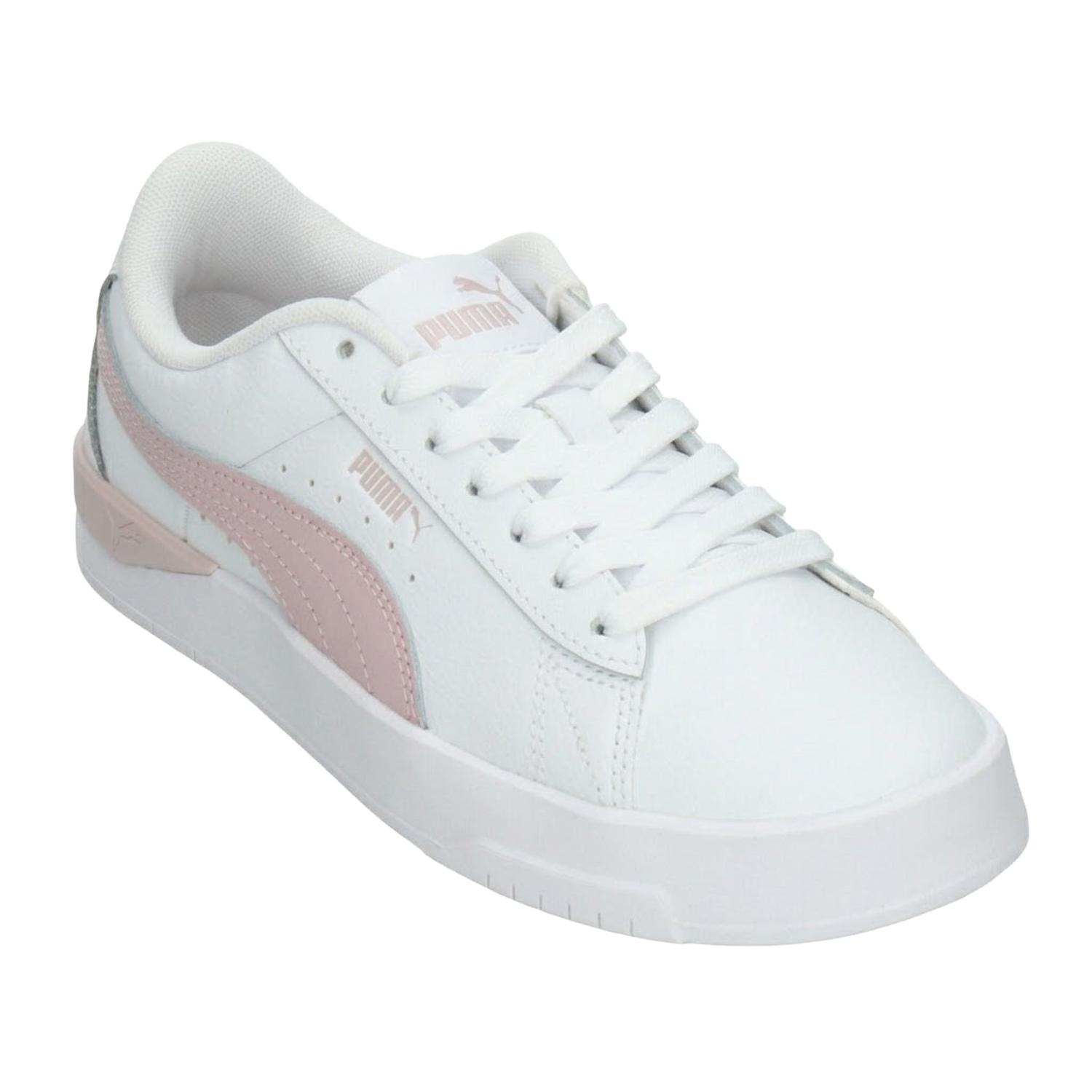 Tenis Puma Jada Classic Dama Casual Cintas Blanco Mujer — imagen 4