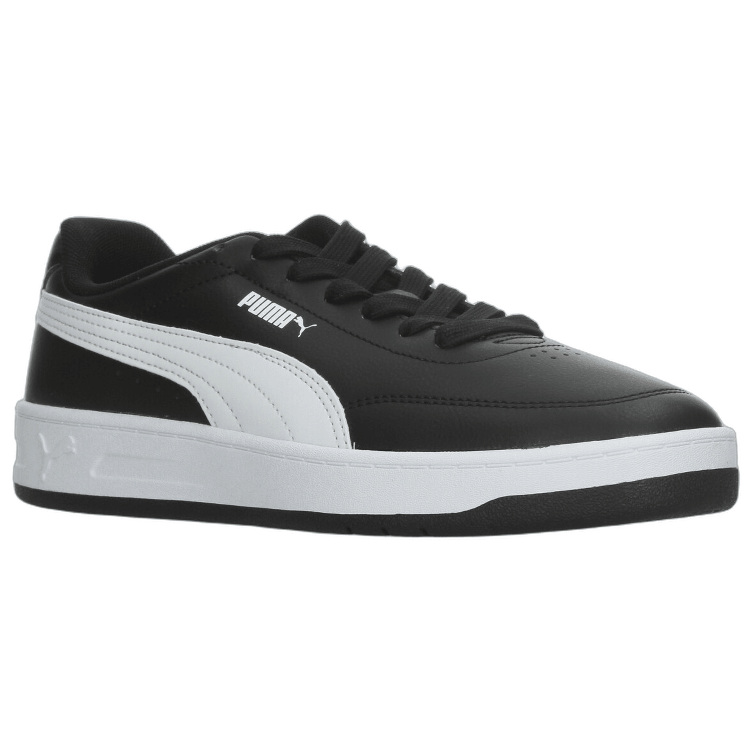 Tenis Puma Court Classic Clean Hombre Casual Negro Caballero — imagen 2