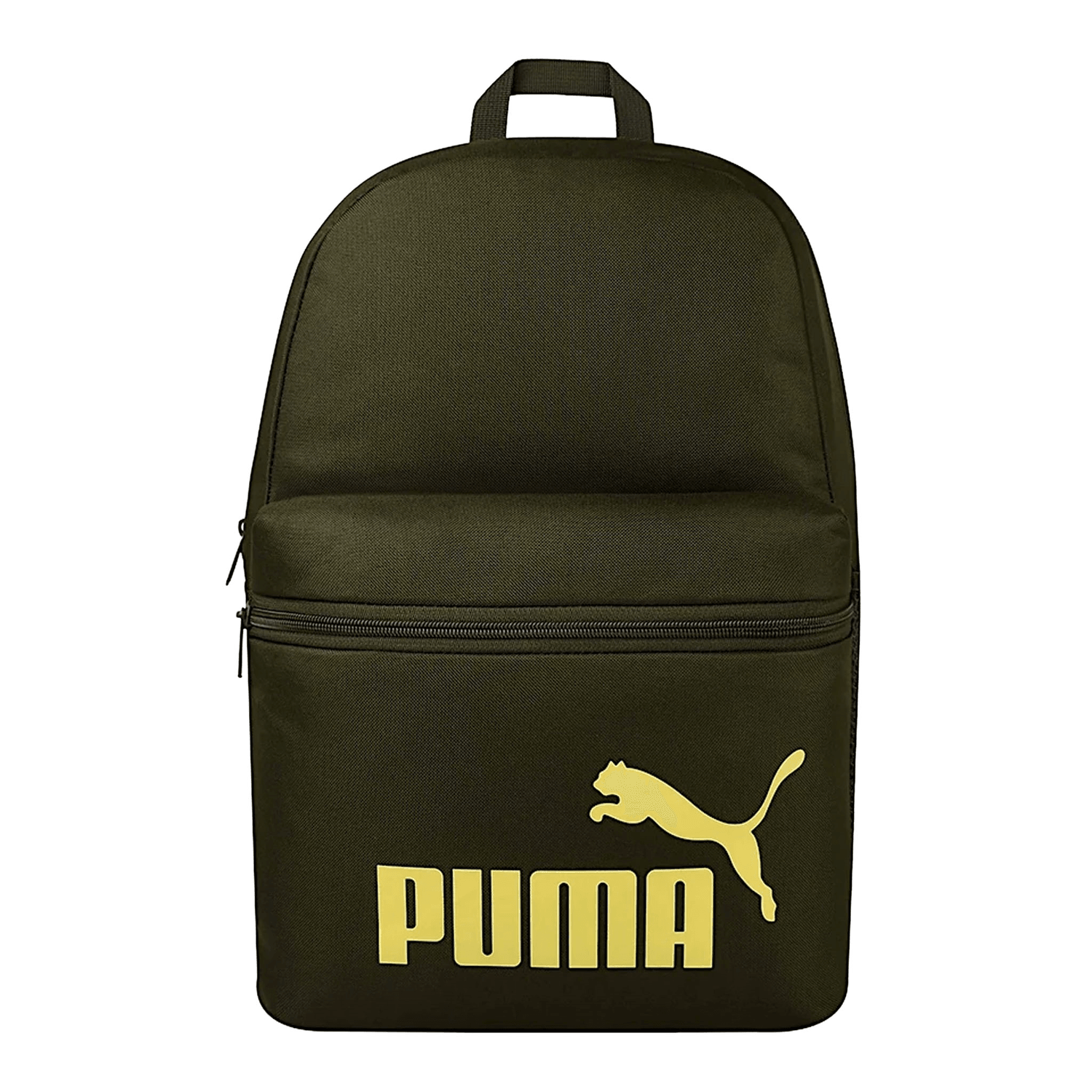 Mochila Puma Phase Escolar Ligera Original Olivo Unisex 15L — imagen 1