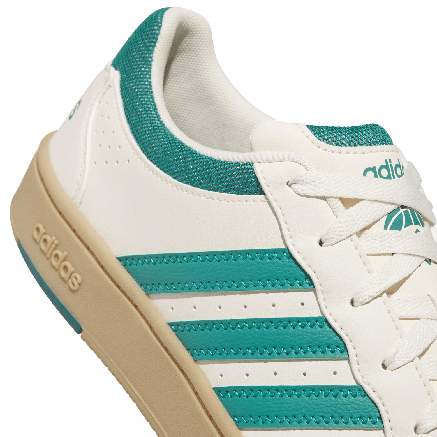 Tenis Adidas Hoops Classic Hombre Beige Casual Caballero — imagen 6
