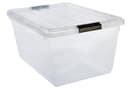 Caja Plástico Organizadora Almacenamiento Tapa Broche