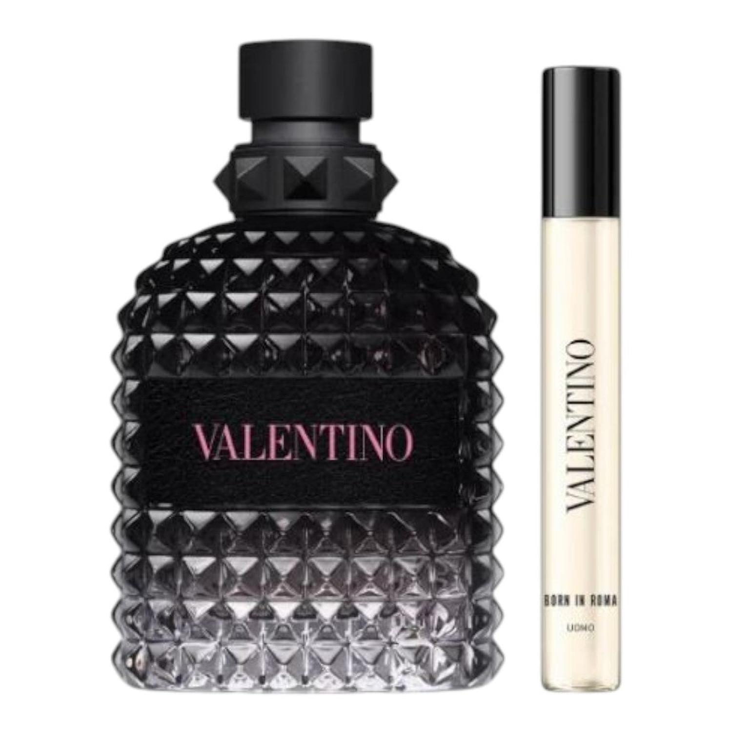 VALENTINO UOMO BORN IN ROMA EDT 100+10 ML CABALLERO — imagen 1