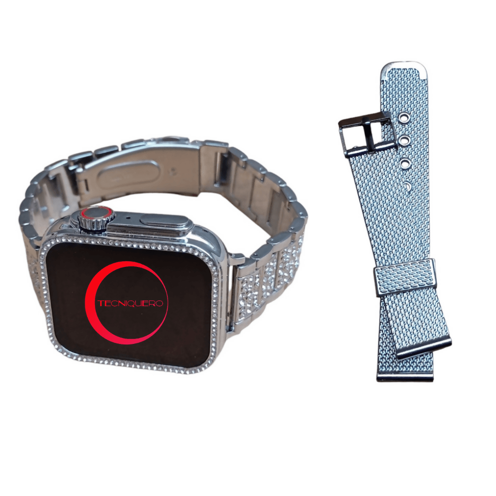 Smartwatch Bossney BS-K2310 Correa Plateada – Elegancia, Tecnología en tu muñeca. — imagen 7